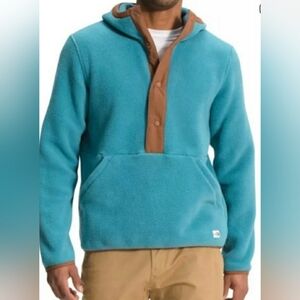 North Face Men's Carbondale 1/4 Snap Fleece Hoodie Pullover